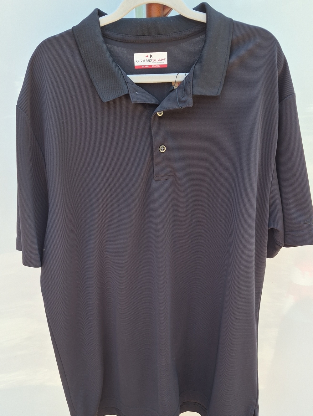 Grand Slam Men's Black Polo Shirt